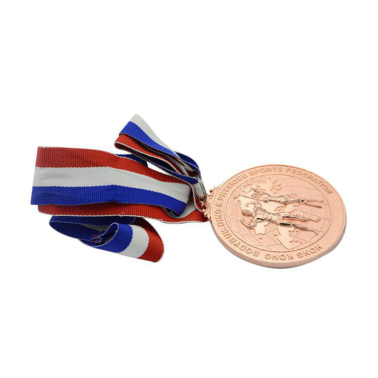FSM-005 Stamped Antique Copper Medals Custom Medal Medallion