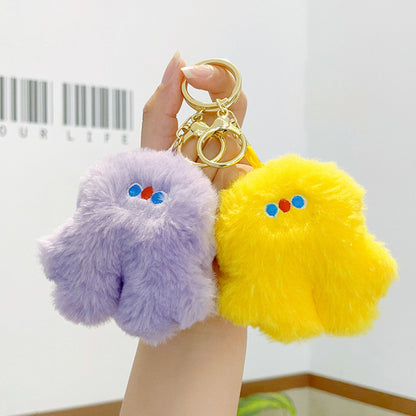 FSPKC001 Cute Plush Keychains Stuffed Animals Keyring Charm Handbag Pendant