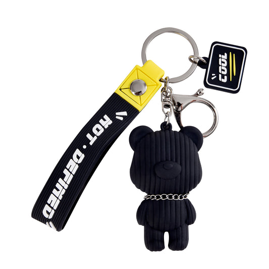 FSKC005 Cartoon 3D Bear Cook Keychains Cute Keychain Accessories