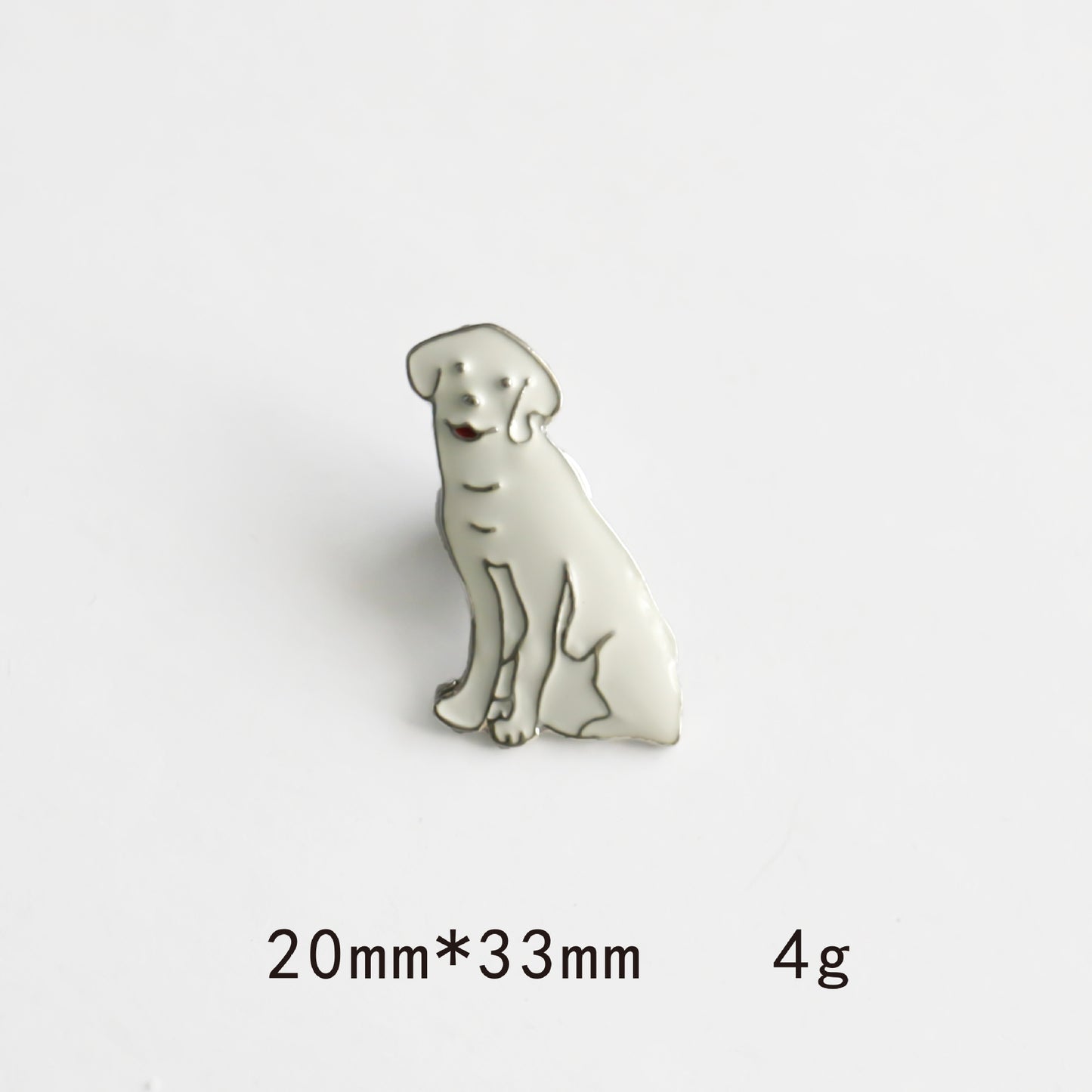 FSLPA-005 Filled Enamel Custom Dog Personal Lapel Pin Badge