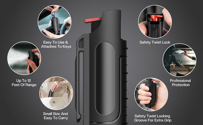 FSSDK-003 Pepper Spray Keychain Women Weapon