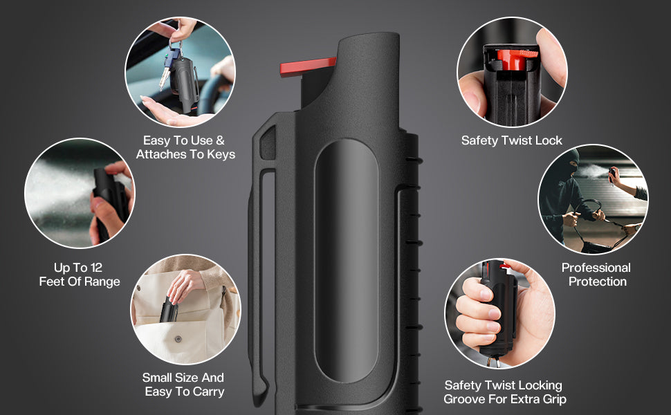 FSSDK-002 Self Defense Keychain Pepper Spray