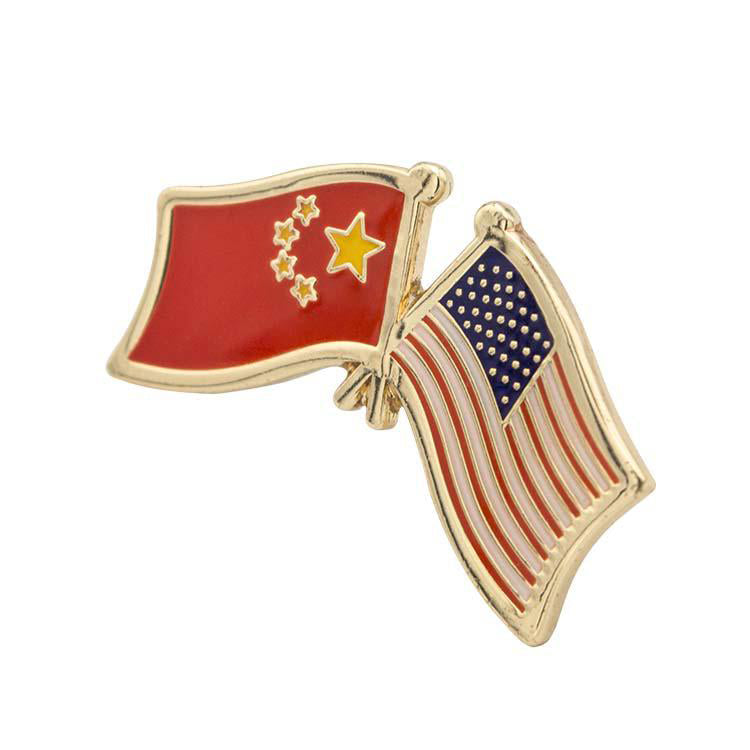 FSFLP-002 Newest Style Of Custom Flags Hard Enamel Pin