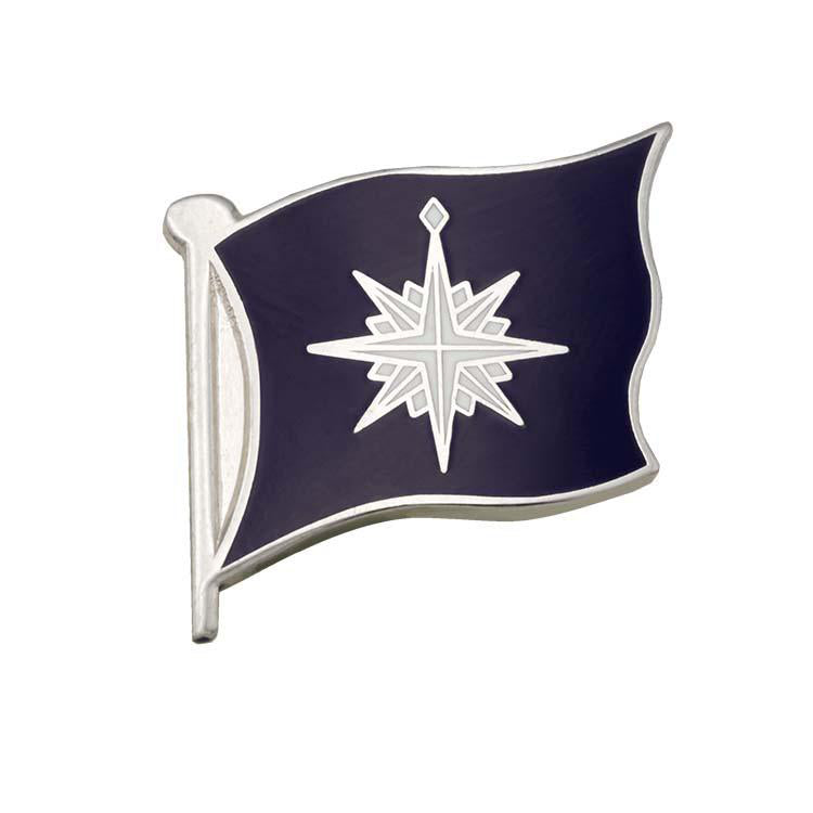 FSFLP-010 Customizable Countries Flags Brooches