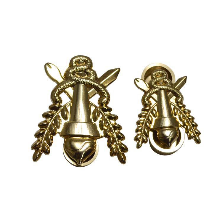 FSILP-009 Custom Little Bell Shape Lapel Pin Brooch