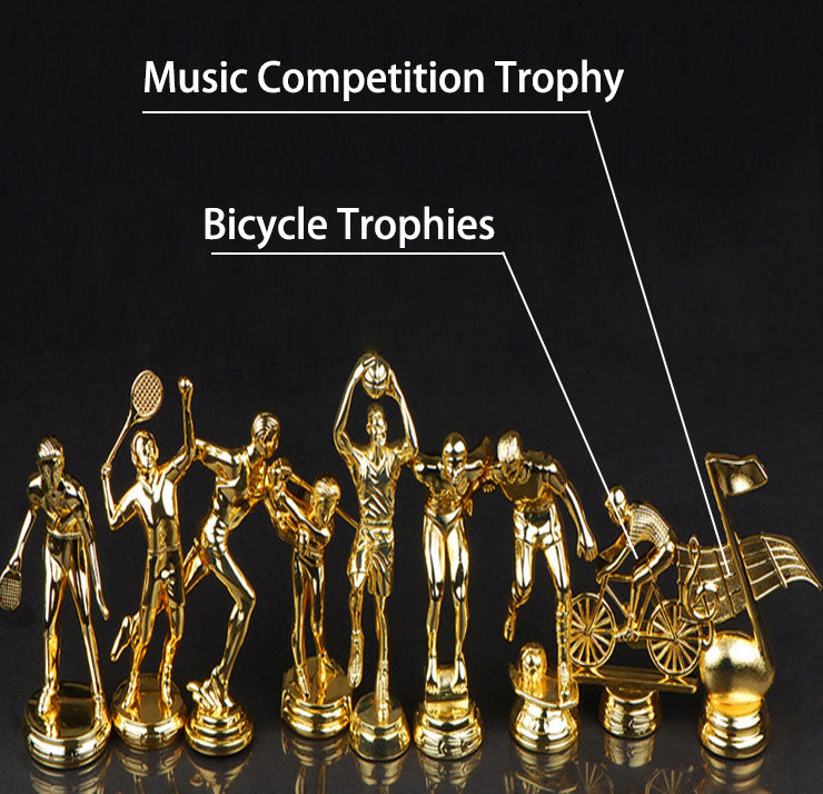 FSST-006 Metal Trophy sport award for Desktop and Table Decor