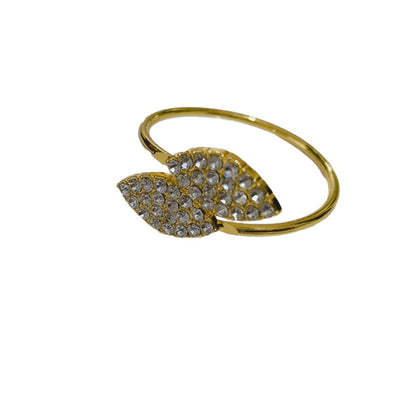 FSNR-001 Napkin Rings Metal Napkin Ring Holders Serviette Buckles Metallic Adornment Craft