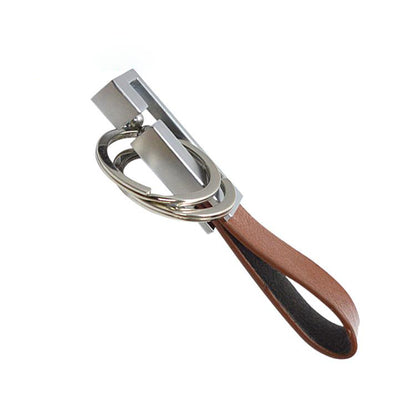 FSLK-001 Business Leather Keychain for Gift