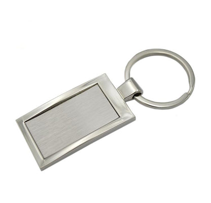FSBK-002 Blanks for Engraving Stainless Steel Blank Key Ring Tags