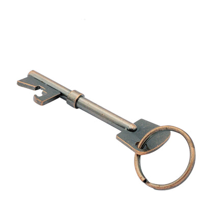 FSMK-001 Retro Key Shape Metal Keychain, Bottle Opener