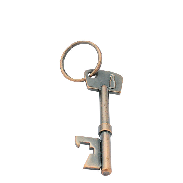 FSMK-001 Retro Key Shape Metal Keychain, Bottle Opener