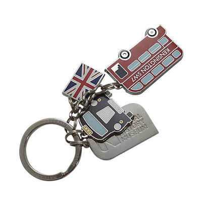 FSMK-004 Metal Keychains, Bus/Flag/Car/Brand Shape Keychain
