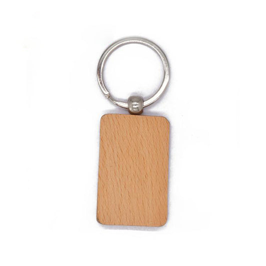 FSWK-001 Wood Keychain Blanks for DIY