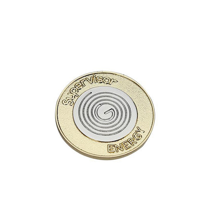 FSMLP-008 Wholesale Custom Make Metal Round Blank Pin Badge
