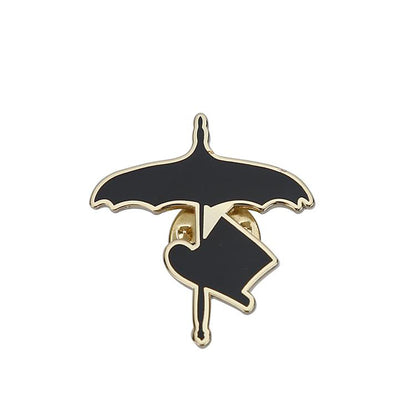 FSILP-001 Fashion Umbrella, Hat Shape Brooch Pins