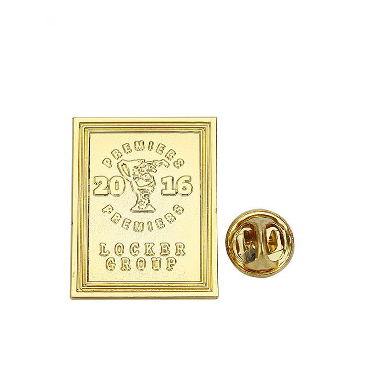 FSSLP-003 Customizable Rectangular Commemorative Pin Badge