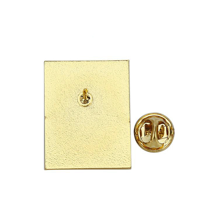 FSSLP-003 Customizable Rectangular Commemorative Pin Badge