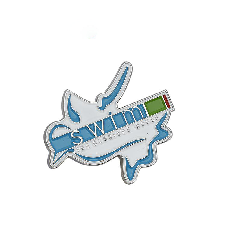 FSSLP-008 Swimming Club Custom Badges Lapel Pins