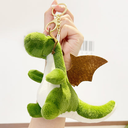 FSPKC003 Dinosaur Plush Keychain Stuffed Animal Toy