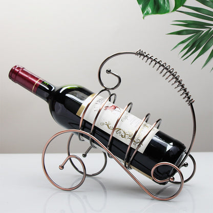 FSWH-002 Car Shape Home Ornaments Wine Rack Wine Holders