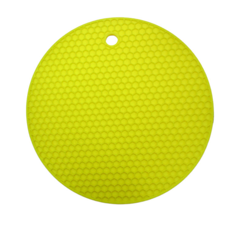 FSCC-003 Cup Round Honeycomb Non-slip Silicone Mat