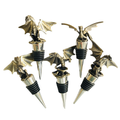 FSWS-002 Dragon Wine Stopper Bottle Stopper, Wine Saver, Reusable Wine Corks For Beverage