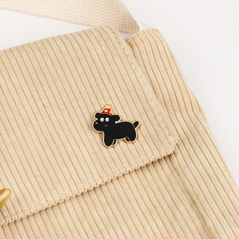 FSLP-003 Cat Dog Pins Cute Pins Funny Cat Pin Enamel Pins Enamel Brooch Ghost Brooch Cowboy Badge Pin