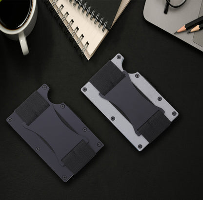 RFID Blocking Card Holder with Money Clip