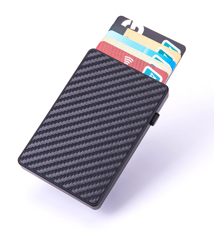 Minimalist Stealth Wallet for Men - Pop Up Men Wallet with Money Clip RFID Protection