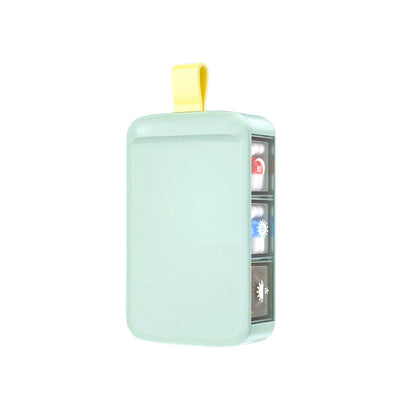 FSPB-010 Portable Pop up Pill Box Personalized Pill Organizer ABS Material Pill Case